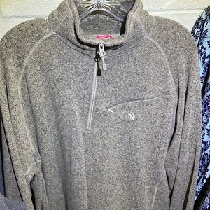 North Face XL 1/4 zip